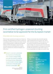 First certified hydrogen-powered shunting locomotive 