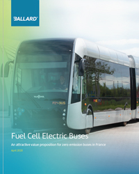 Fuel cell zero-emission buses for Pau, France