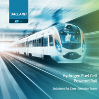 Hydrogen fuel cell powered rail solutions for zero-emission trains