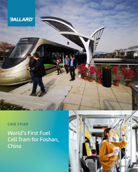 World's first commercial FC powered tram line