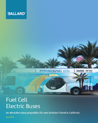Fuel cell electric buses value proposition for transit in CA