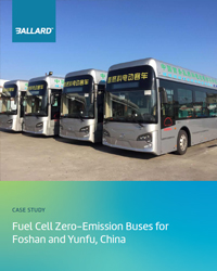 Fuel cell zero-emission buses for Foshan and Yunfu, China