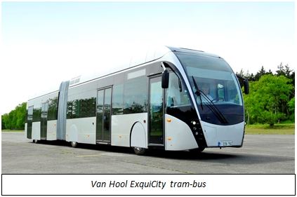 Van Hool ExquiCity tram-bus