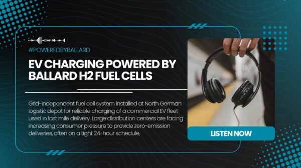 #PoweredByBallard: Fuel Cell Power for Electric Vehicle Charging