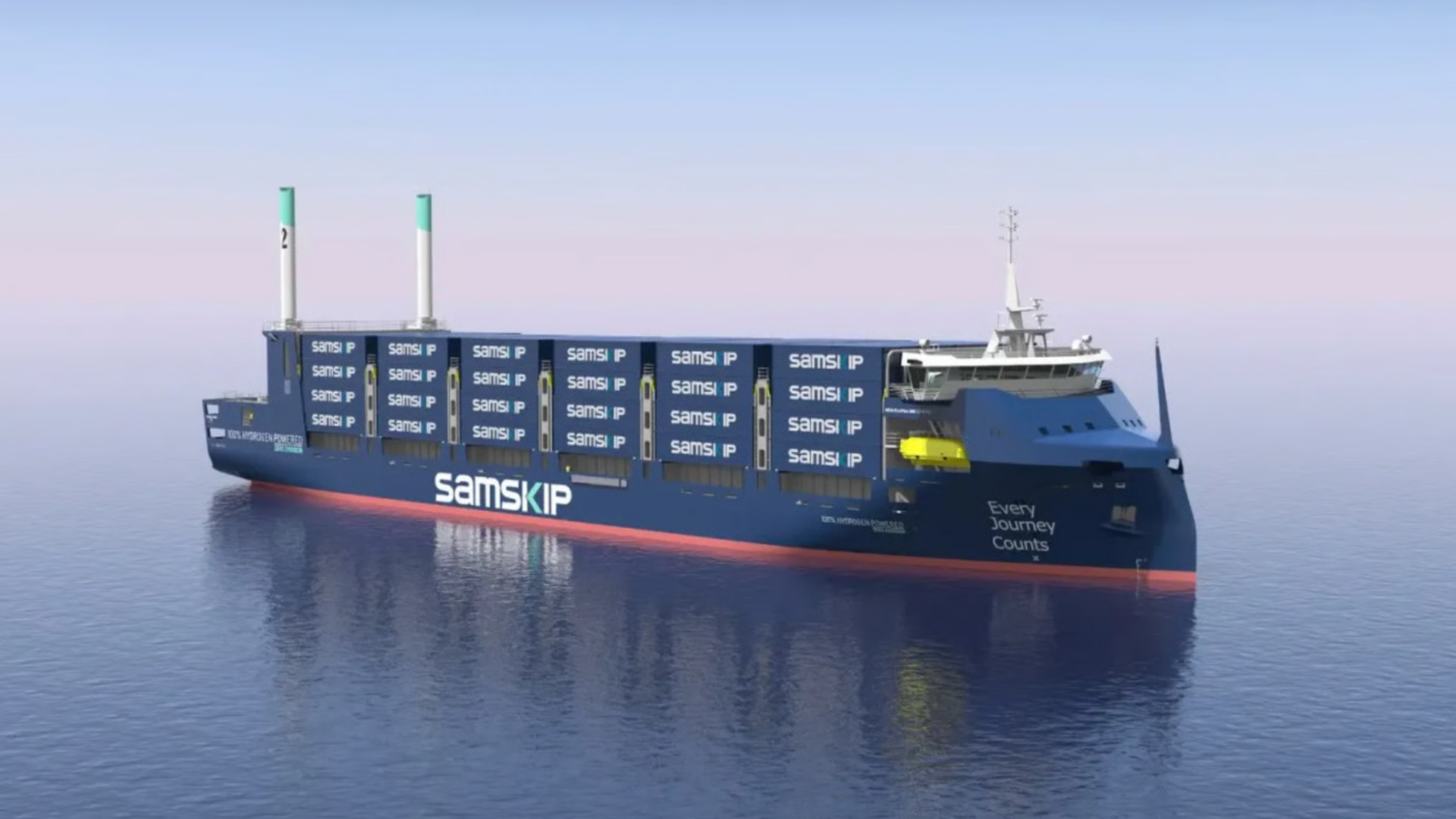 Ballard-powered Samskip vessels drive HyShip marine innovation project