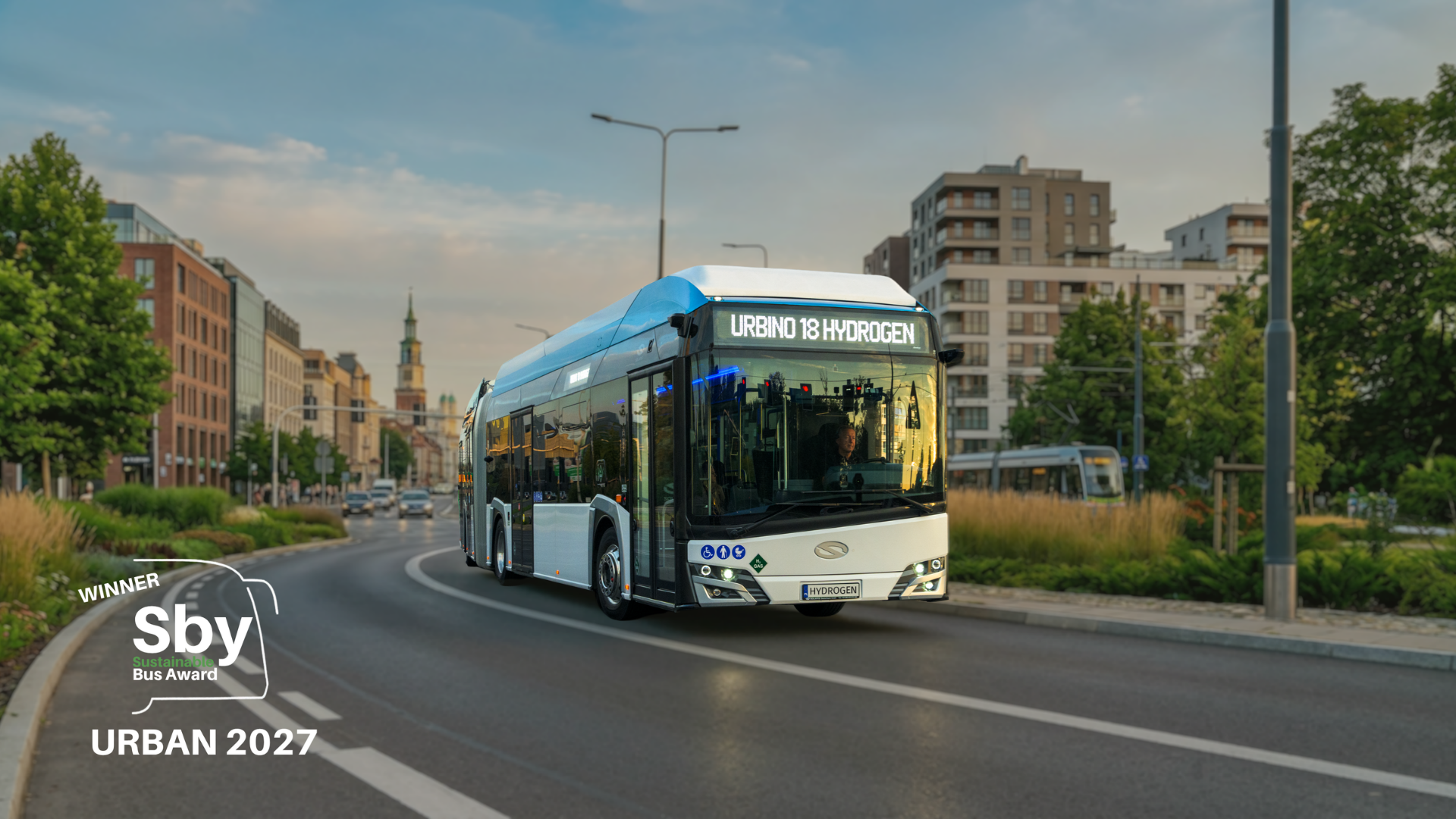 Solaris Urbino 18 hydrogen wins Sustainable Bus Award at FIAA